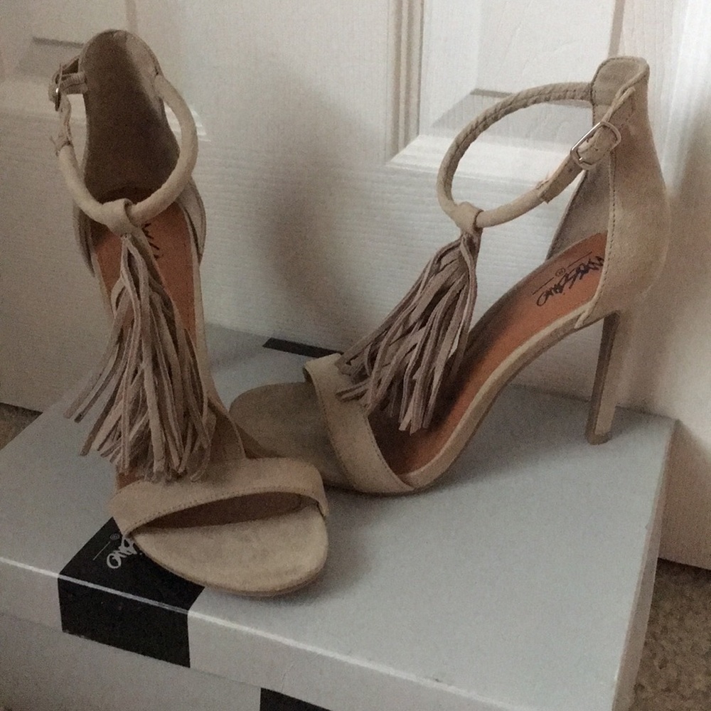 Grey Suede Shoes